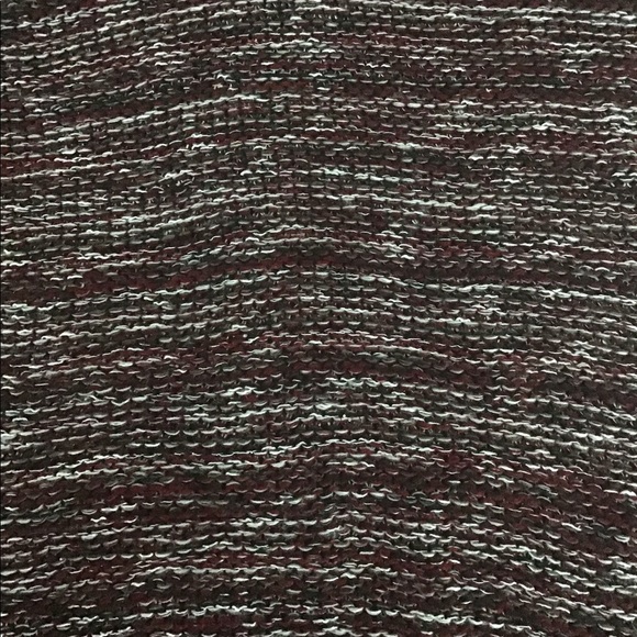 Susina V-neck back strap marled knit sweater. - Picture 6 of 11